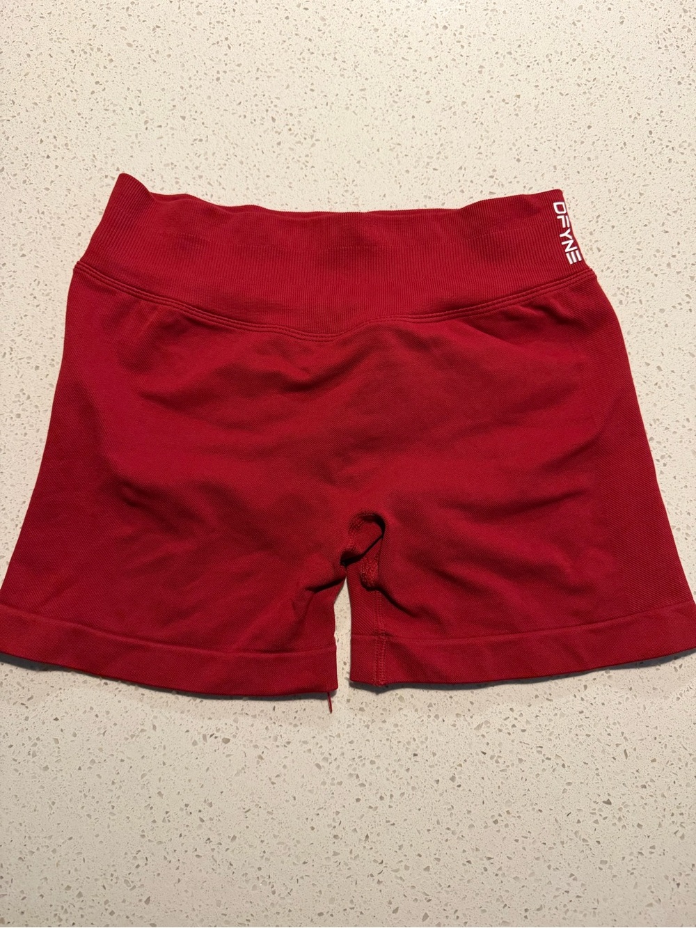 Red Dyfne Women’s Performance Bike Shorts